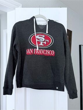 SF 49er Charcoal Gray Crewneck Sweatshirt